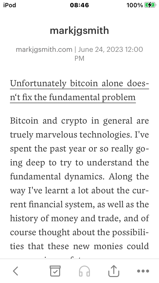 Article page - Pocket