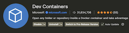 Vscode Devcontainers