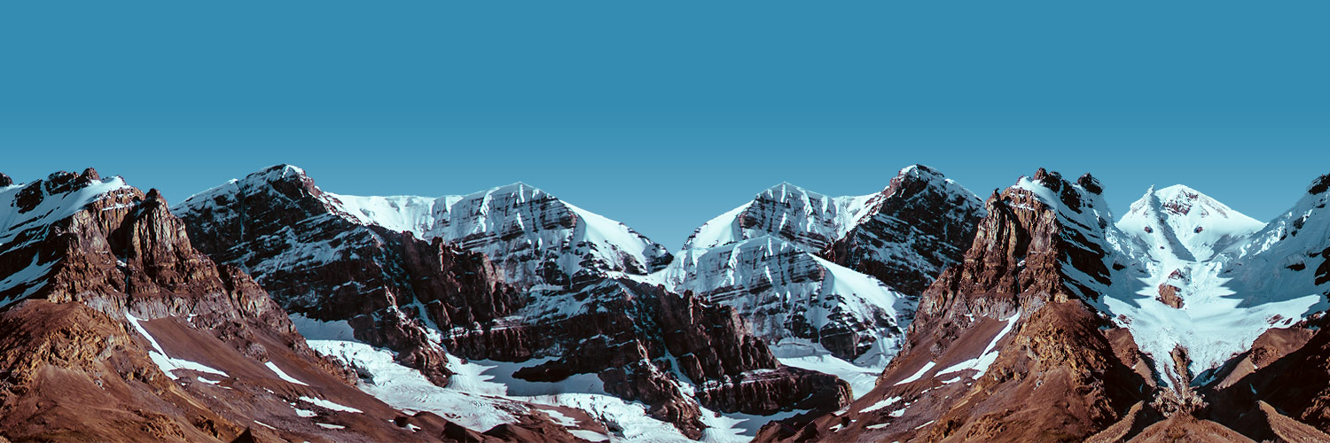 Floating above the mountains